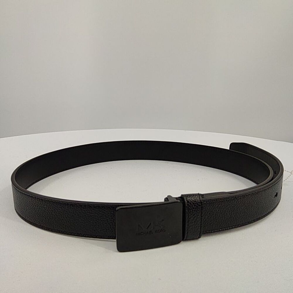 Michael Kors Men Men Leather Belt Black 31Mm